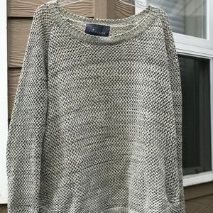 Heather Grey Over Sized Sweater